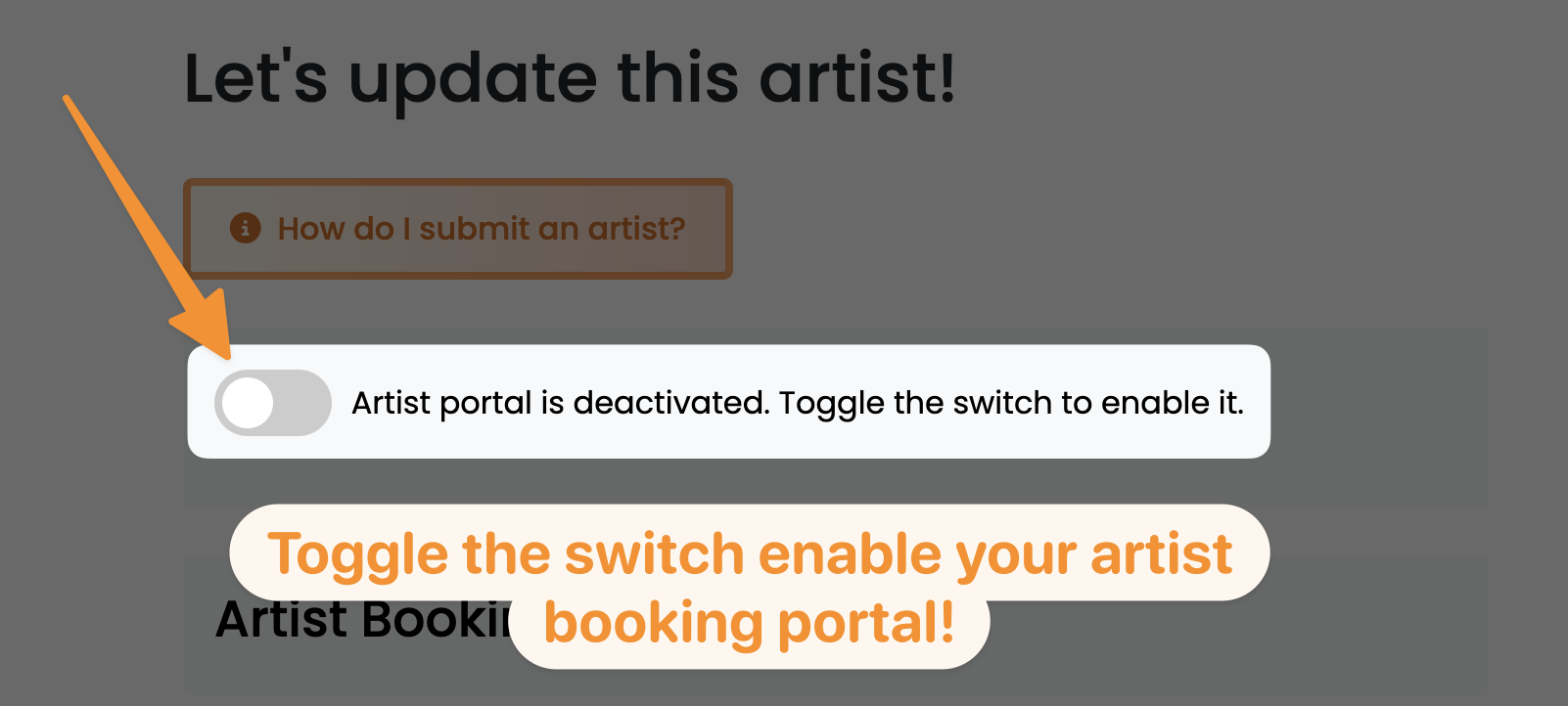 WCWD Artist Activate Portal Image